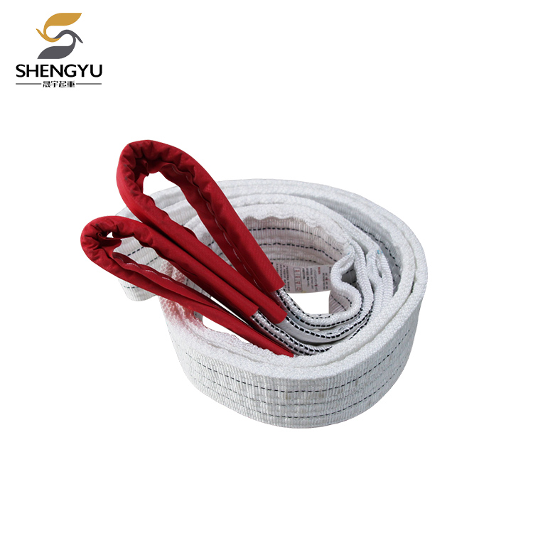 White Flat Webbing Sling